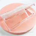 custom eyelash packaging rectangle acrylic lash case